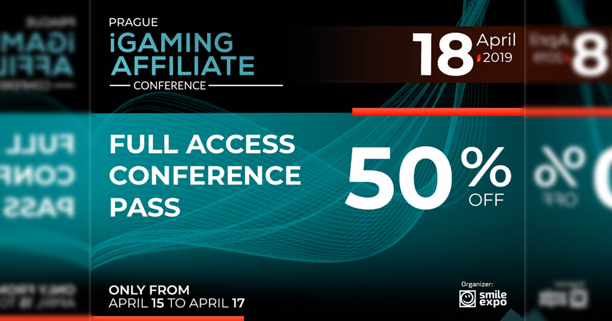 50% Discount for Prague iGaming Affiliate Conference Tickets – Last Chance!